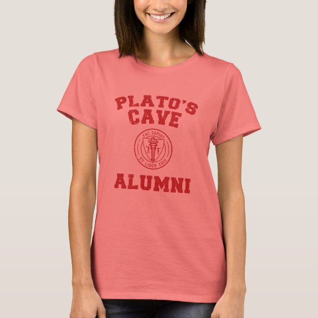 T-shirt grotte de platos (Devant)