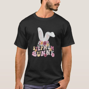 T-shirt Grotte de StepMom, Joyeux lapin de StepMom de Pâqu