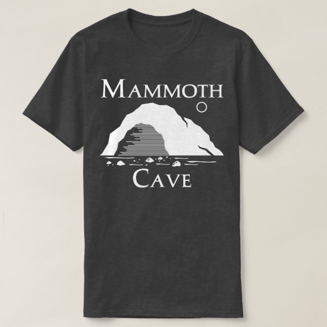 T-shirt Grotte Mammoth (Design devant)
