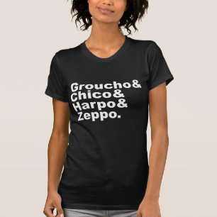 T-shirt Groucho & Chico & Harpo & Zeppo
