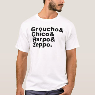 T-shirt Groucho & Chico & Harpo & Zeppo