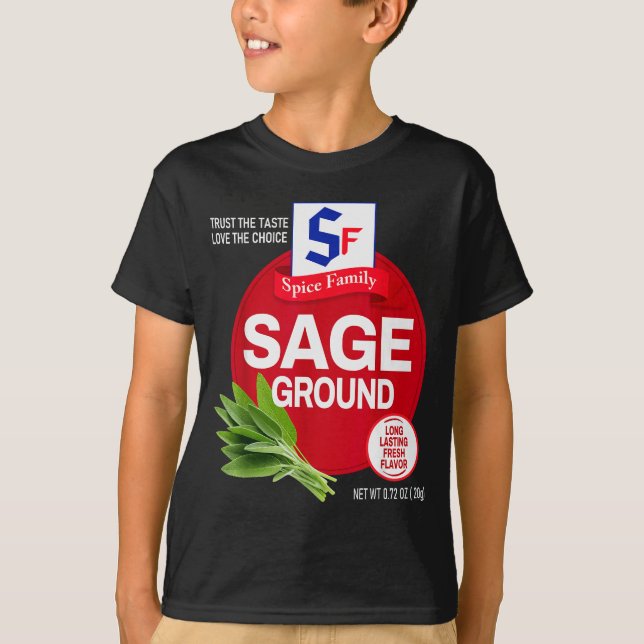 T-shirt Ground Sage Halloween Sce Costume Group Matching  (Devant)