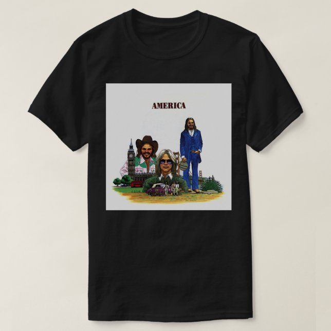 T-shirt Groupe américain Classic (Design devant)