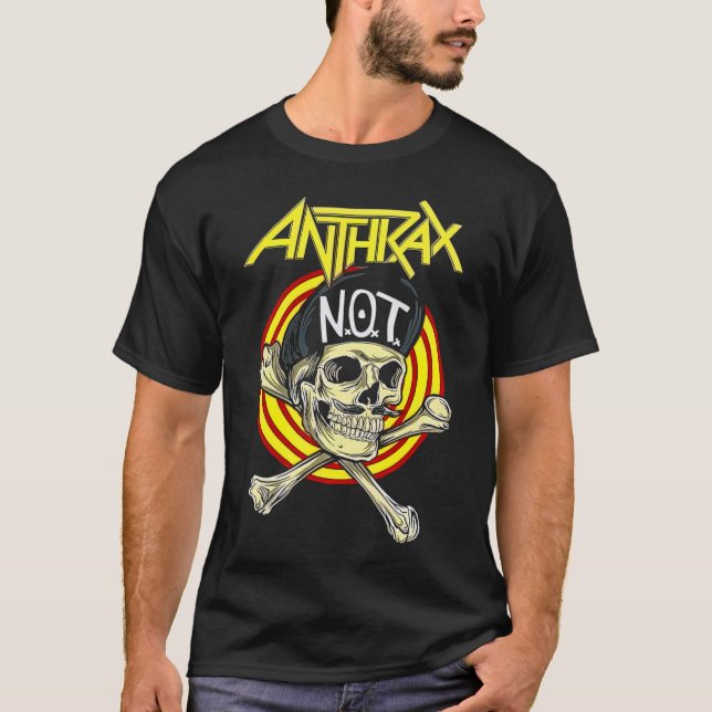 T-shirt Groupe Anthrax (Devant)