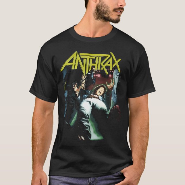 T-shirt Groupe Anthrax (Devant)