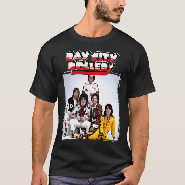T-shirt Groupe Bay City Rollers #19 (Devant)