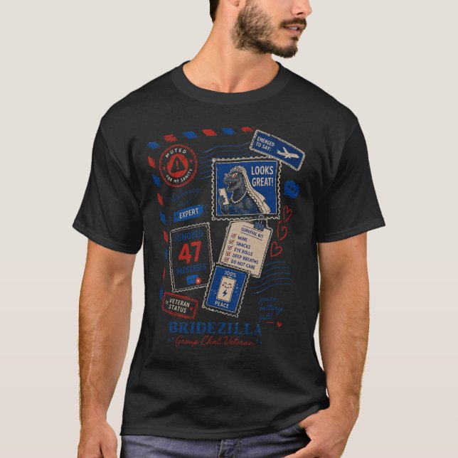 T-shirt Groupe Bridezilla (Devant)