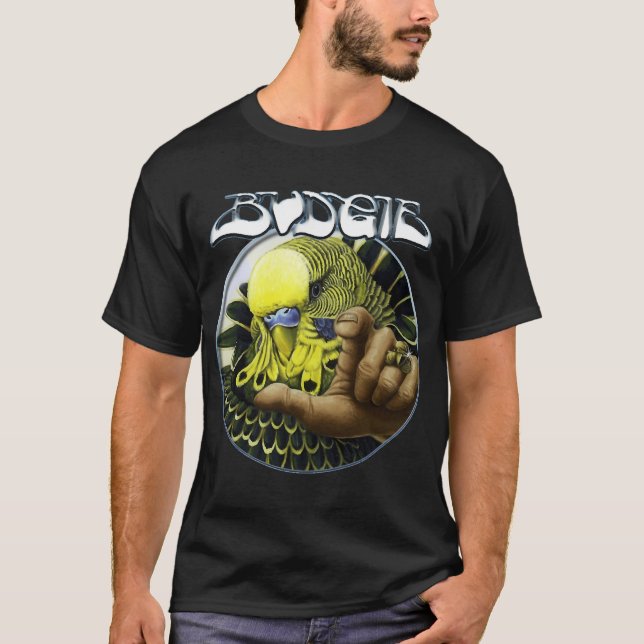 T-shirt groupe Budgie (Devant)