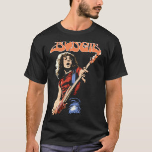 T-shirt Groupe Budgie Burke Shelley Guitare
