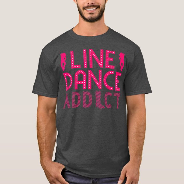 T-shirt Groupe Chorégraphe synchonisé de la danse de ligne (Devant)