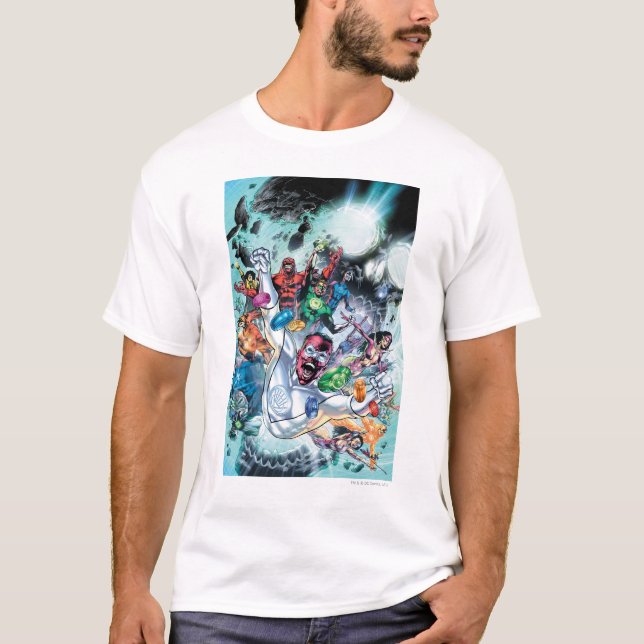 T-shirt Groupe Corp avec anneaux (Devant)