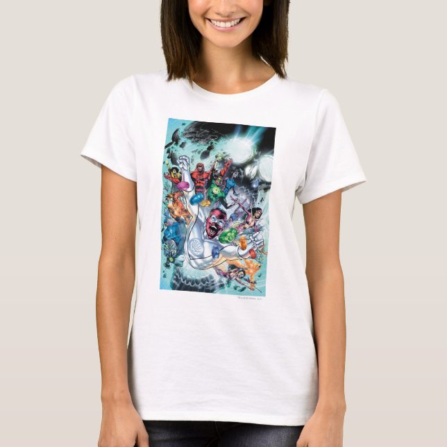 T-shirt Groupe Corp avec anneaux (Devant)