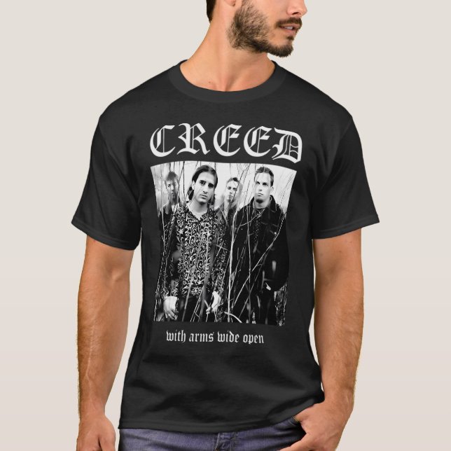 T-shirt Groupe Creed (Devant)