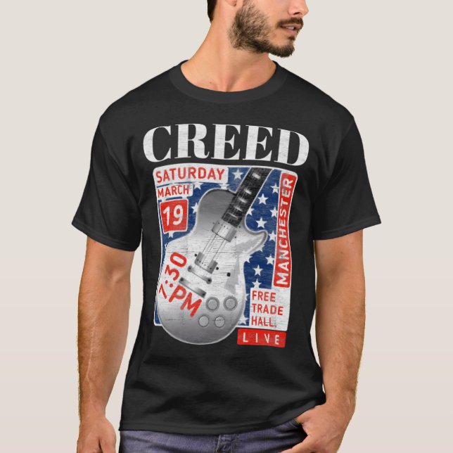 T-shirt Groupe Creed (Devant)
