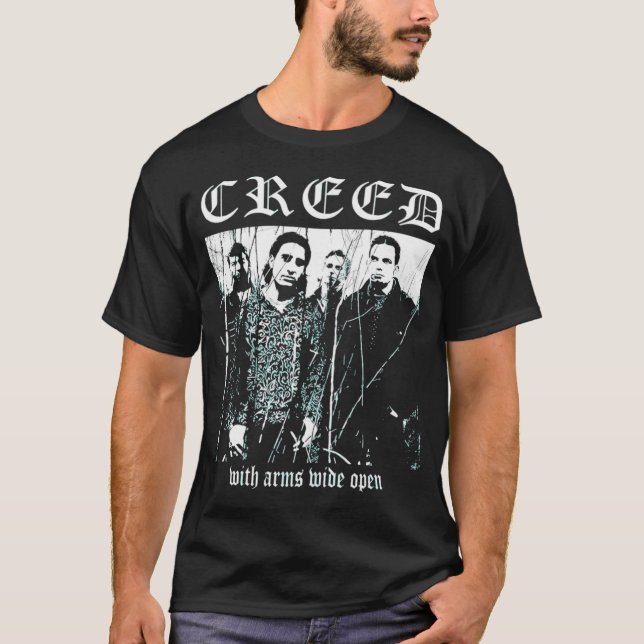 T-shirt Groupe Creed (Devant)
