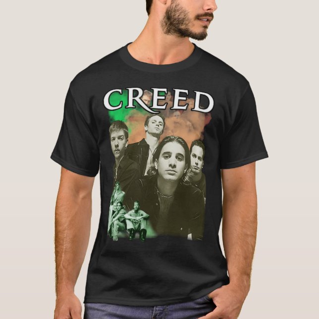 T-shirt Groupe Creed (Devant)