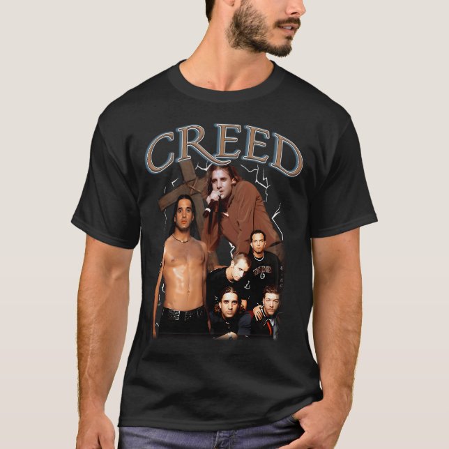 T-shirt Groupe Creed (Devant)