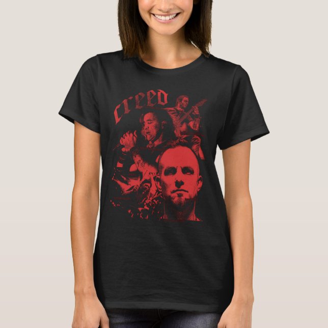 T-shirt Groupe Creed (Devant)