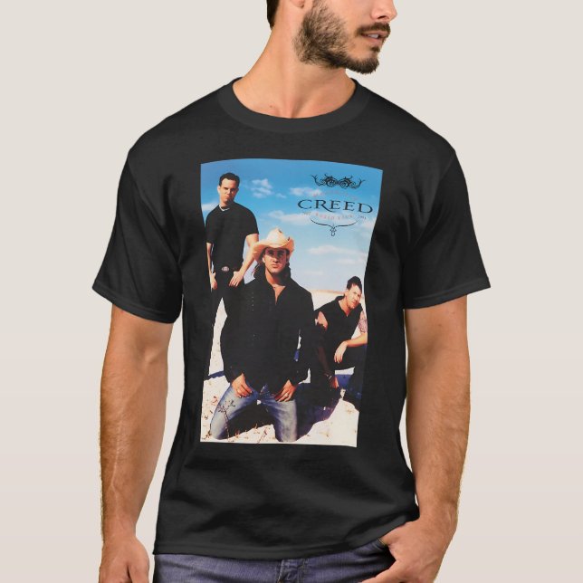 T-shirt Groupe Creed Classique (Devant)