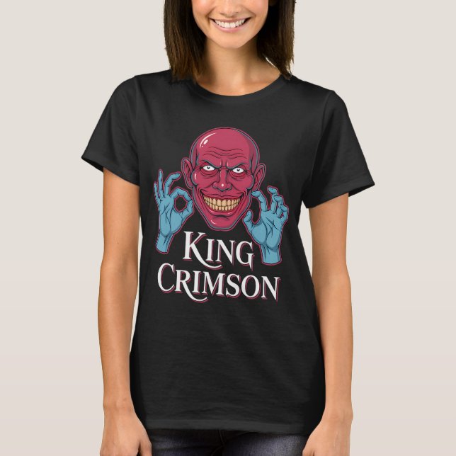 T-shirt Groupe Crimson King (Devant)