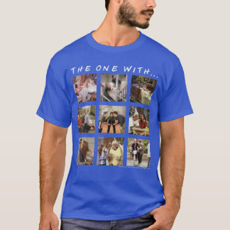 T-shirt Groupe d'amis Gif Shothe One avec des panneaux de