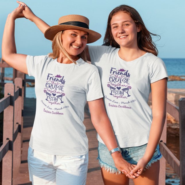 T-shirt Groupe d'amis Voyage de croisière Vacances Personn (Créateur téléchargé)