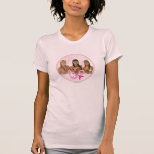 T-shirt Groupe dans la bulle rose
