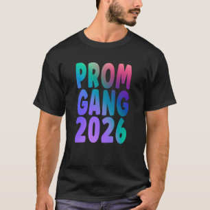 T-shirt Groupe de Bal 2026 Dessin de Danse de Bal Coloré