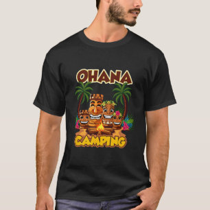 T-shirt Groupe de camping familial Ohana