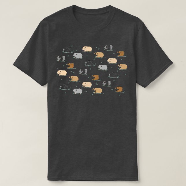 T-shirt Groupe de cobayes (Design devant)