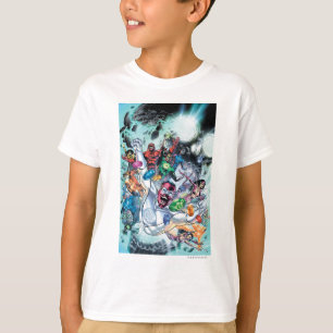 T-shirt Groupe de Corp. avec des anneaux