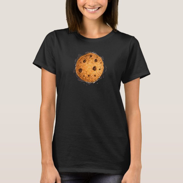 T-shirt Groupe de couples de biscuits aux pépites de choco (Devant)