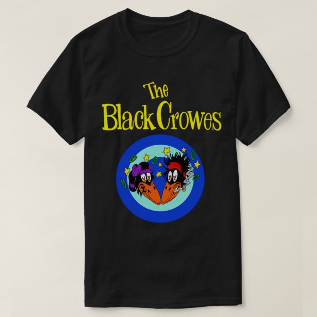 T-shirt groupe de couronnes noires (Design devant)