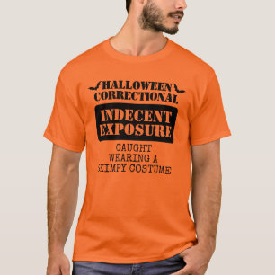 T-shirt Groupe de détenus correctionnels Halloween personn