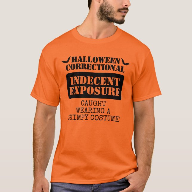 T-shirt Groupe de détenus correctionnels Halloween personn (Devant)