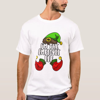 T-shirt Groupe de famille de jumelage Elfe employé fête de
