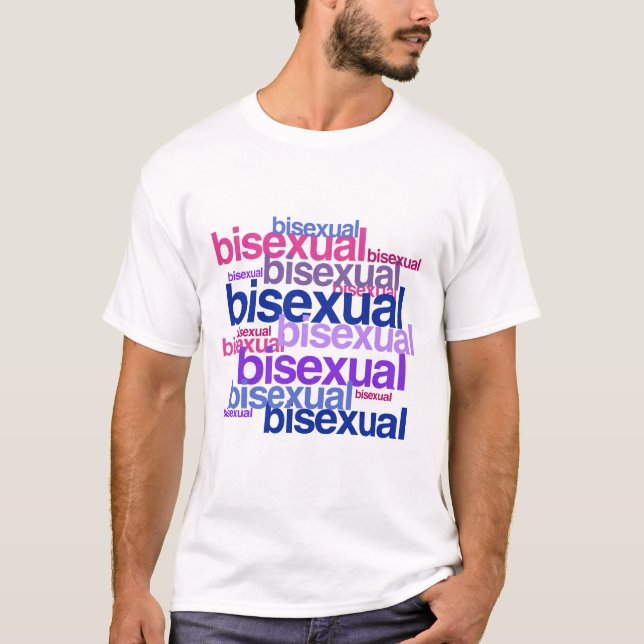 T-SHIRT GROUPE DE FIERTE BISEXUELLE (Devant)