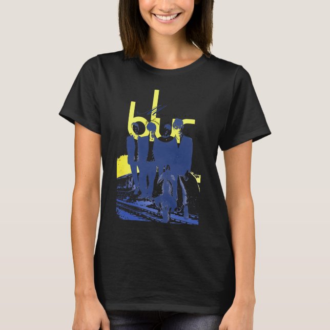 T-shirt Groupe de Folk Typographie Crème (Devant)
