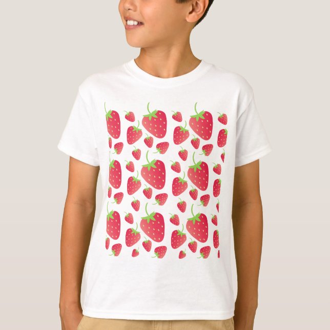 T-shirt Groupe de fraise (Devant)
