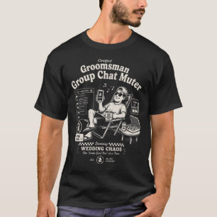 T-shirt Groupe de garçons d'honneur certifiés