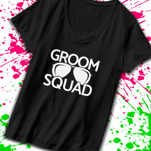 T-shirt Groupe de Garçons d'Honneur Mariage Enterrement de