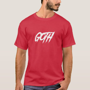 T-shirt Groupe de garçons gothiques ami gothique