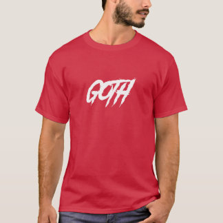 T-shirt Groupe de garçons gothiques ami gothique