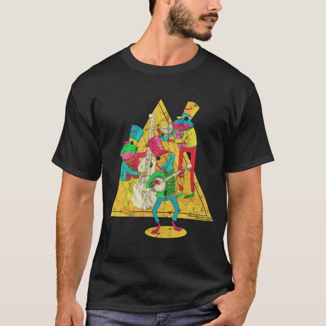 T-shirt Groupe de grenouilles (Devant)