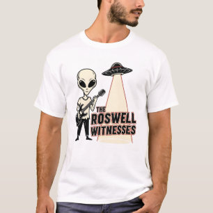 T-shirt Groupe de guitariste extraterrestre Les témoins de