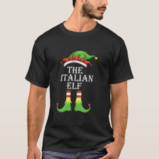 T-shirt Groupe de jumelage des elfes italiens Noël Xm
