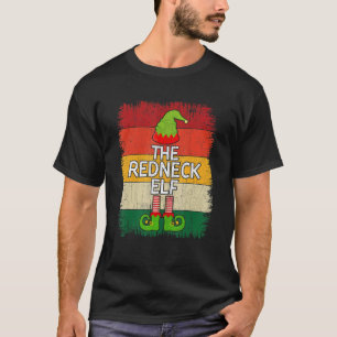 T-shirt Groupe de jumelage des elfes Redneck Noël Paj