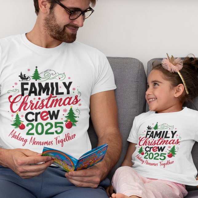 T-shirt Groupe de jumelage des équipes de Noël de la famil (Créateur téléchargé)