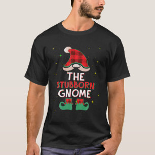 T-shirt Groupe de jumelage Gnome têtu Noël