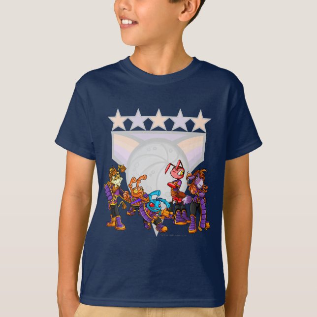 T-shirt Groupe de Kreludor d'équipe (Devant)
